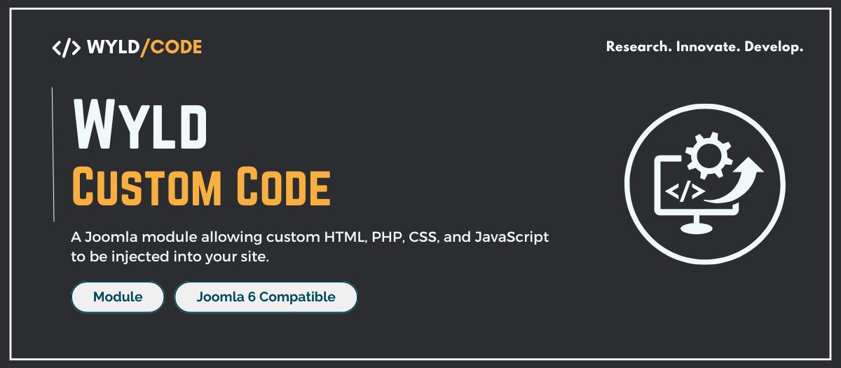 Wyld Custom Code For Joomla